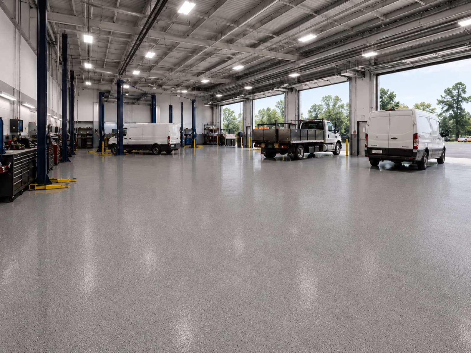 Commercial Service Bay